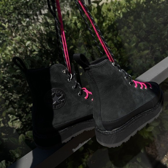 Converse Chuck Taylor Crafted Boot Black Prime Pink 173213C main image 12